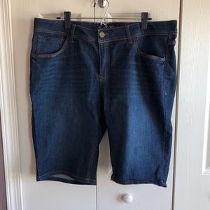 Faded Glory Bermuda Denim Shorts